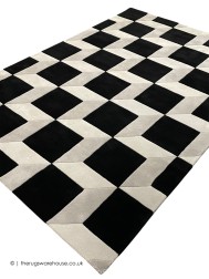 Plaza Black Light Grey Rug - Thumbnail - 10