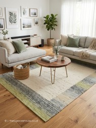 Graphic Edge Green Rug - Thumbnail - 2