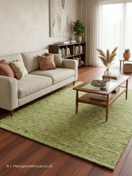 Country Green Rug - Thumbnail - 2