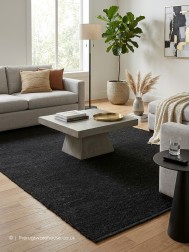 Welfor Black Rug - Thumbnail - 3