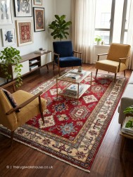 Fine Kazak 3497 Rug - Thumbnail - 2