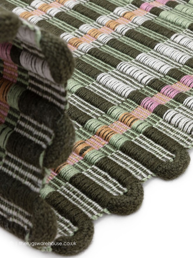 Arden Green Rug - 6