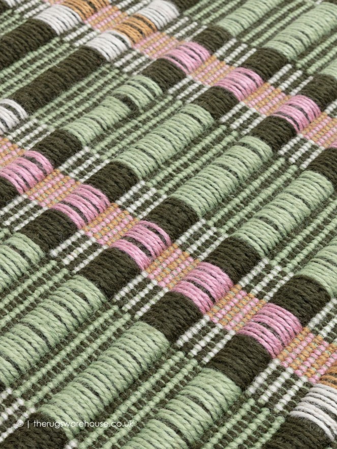 Arden Green Rug - 7