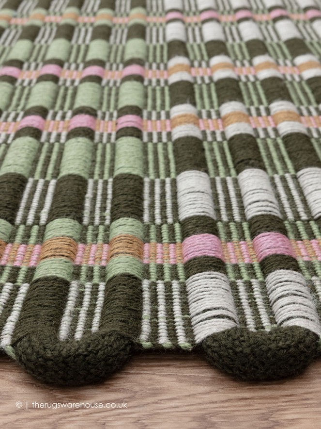 Arden Green Rug - 5