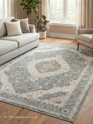 Comila Blue Rug - Thumbnail - 2