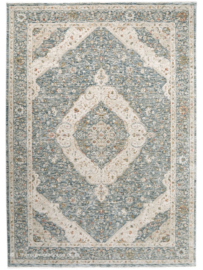 Comila Blue Rug - 8
