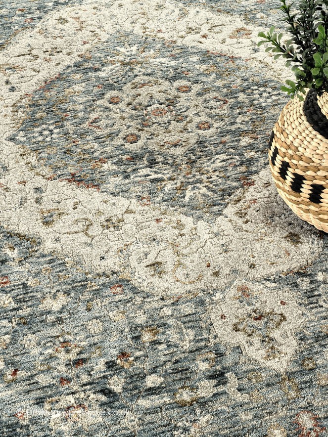 Comila Blue Rug - 4