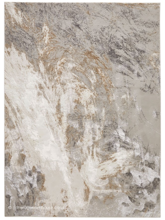 Santa Monica Grey Beige Rug - 7