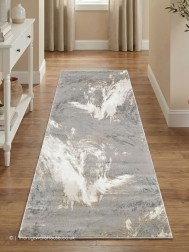 Santa Monica Grey Beige Runner - Thumbnail - 2