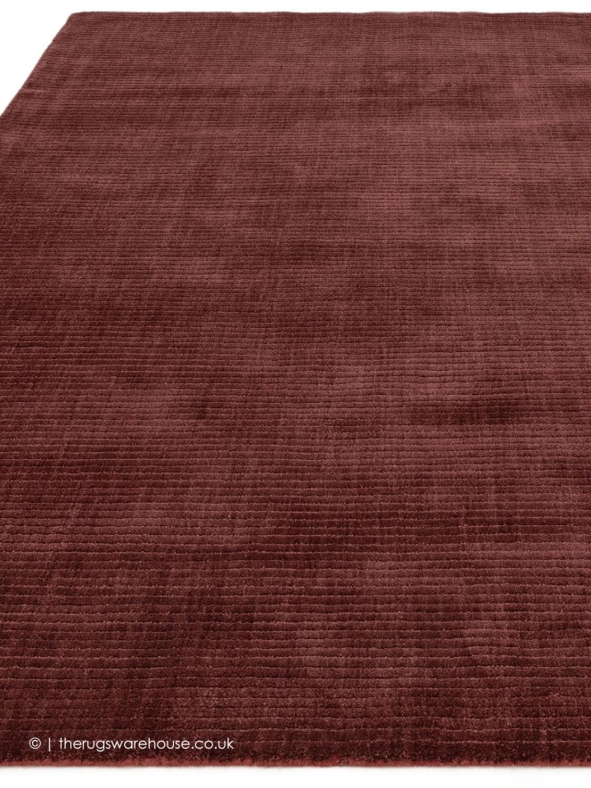 Rowan Maroon Rug - 8