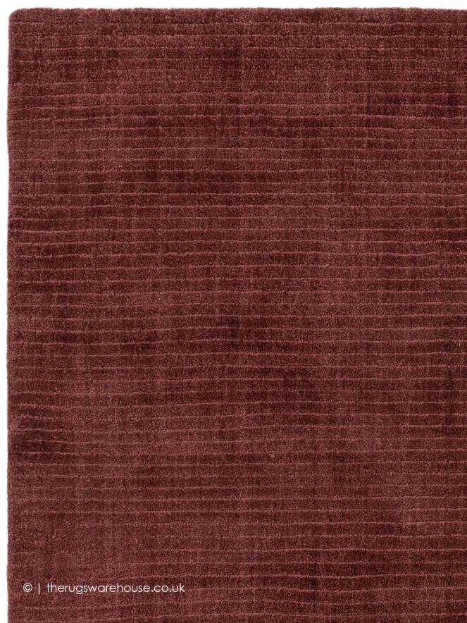 Rowan Maroon Rug - 7
