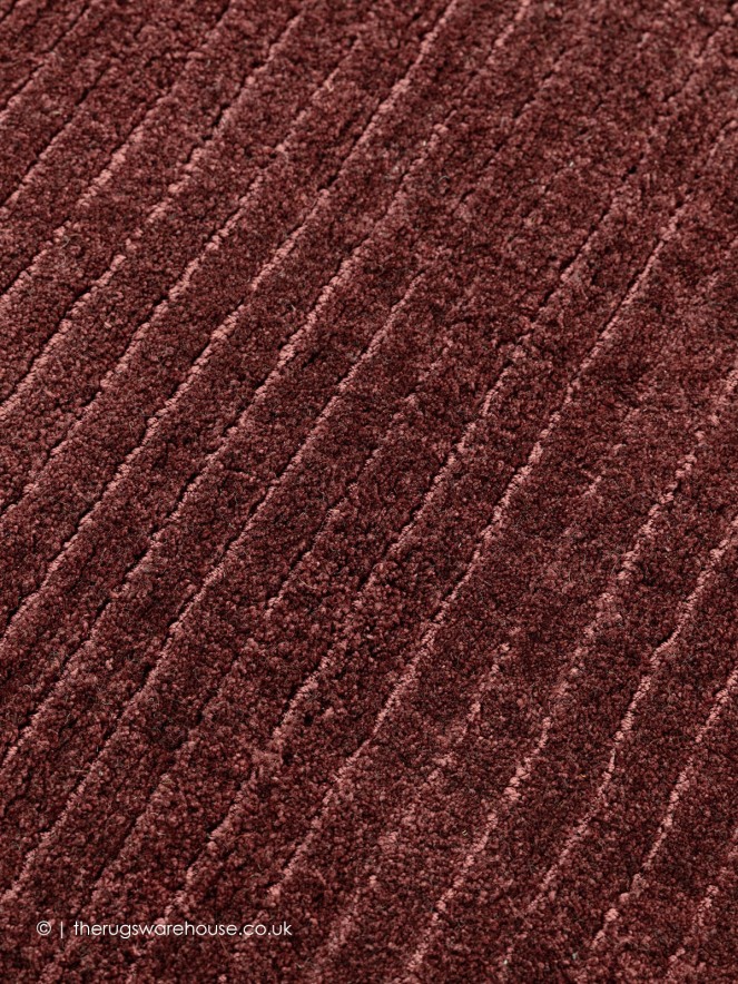 Rowan Maroon Rug - 6