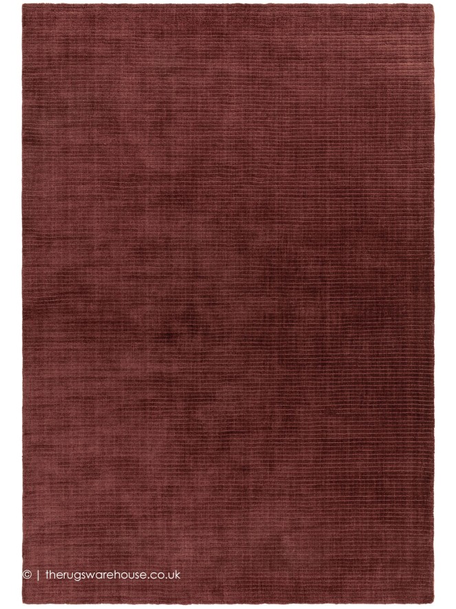 Rowan Maroon Rug - 9