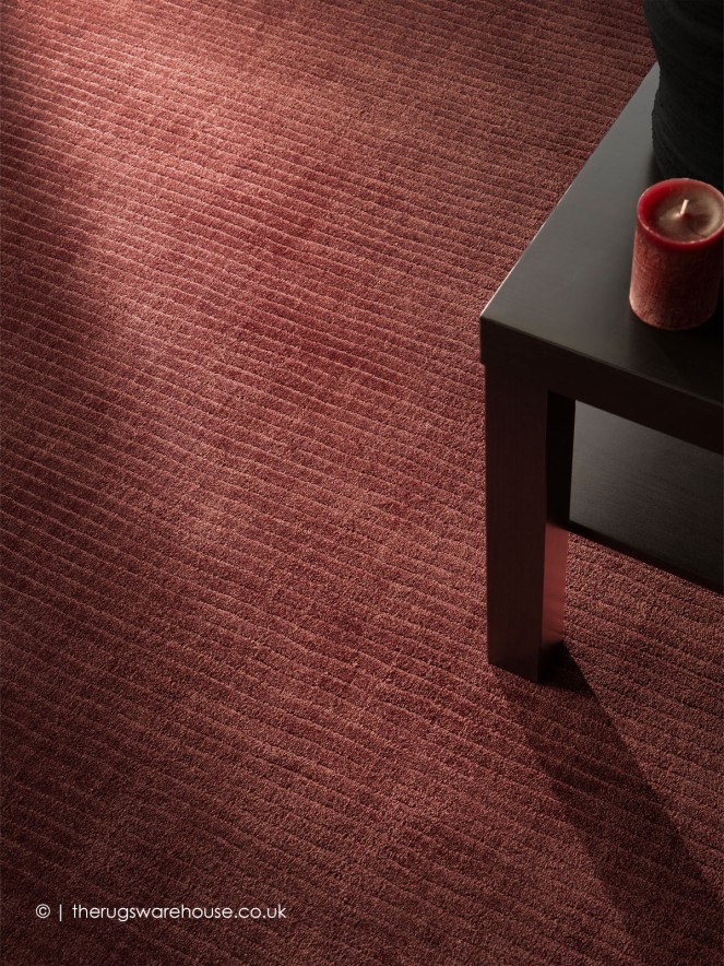 Rowan Maroon Rug - 3