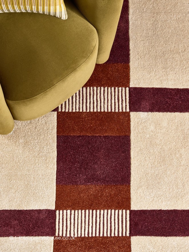 Franka Burgundy Rug - 4
