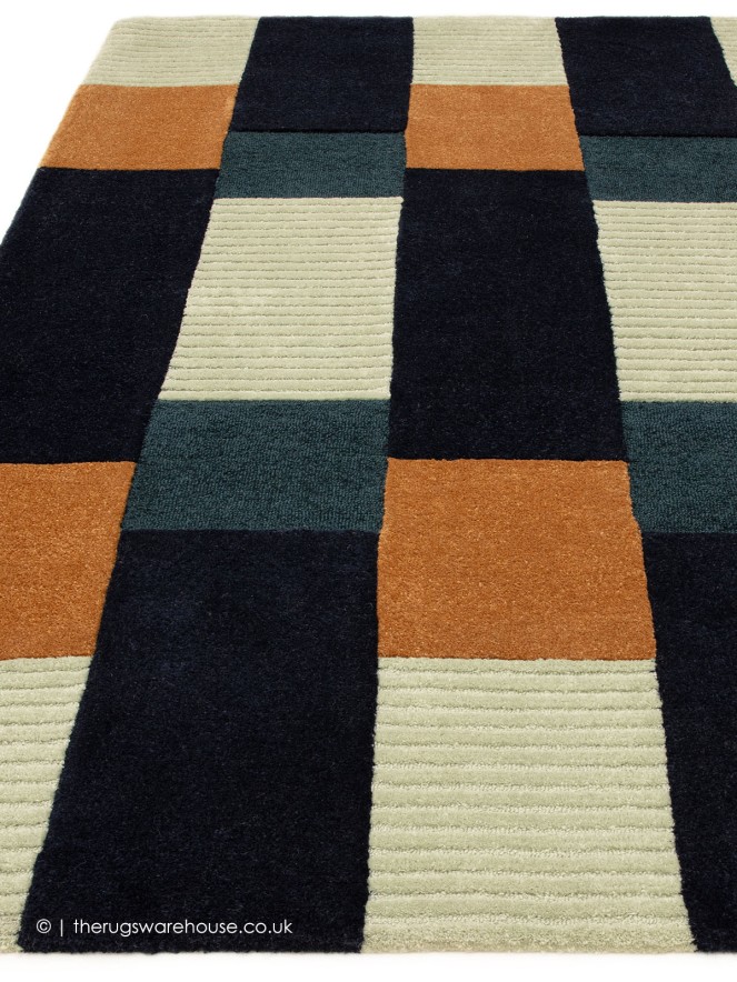 Franka Navy Rug - 7