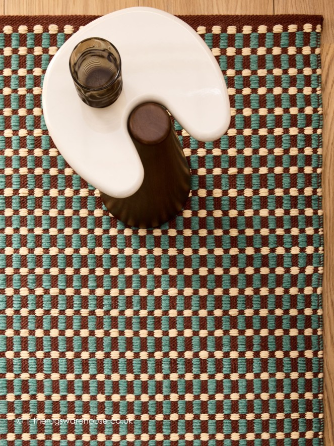 Ember Teal Rug - 4