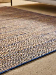 Hurley Natural Blue Rug - Thumbnail - 4