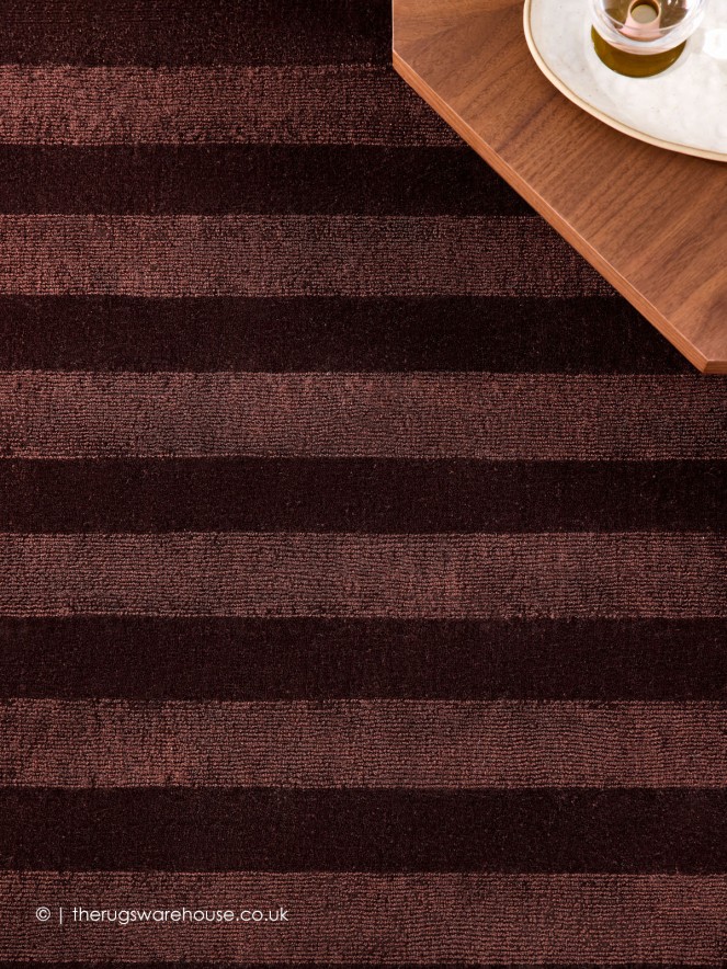 Connor Burgundy Rug - 4