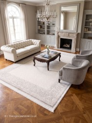 Chalvagne Ivory Silver Rug - Thumbnail - 2