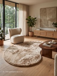 Heavenly Beige Bean Rug - Thumbnail - 2