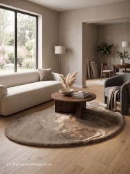 Heavenly Taupe Bean Rug - Thumbnail - 2