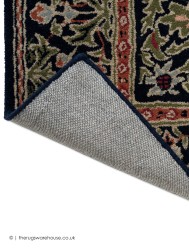 Wilton Weave Indigo Rug - Thumbnail - 6