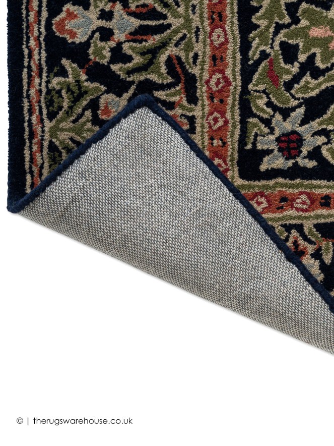 Wilton Weave Indigo Rug - 6
