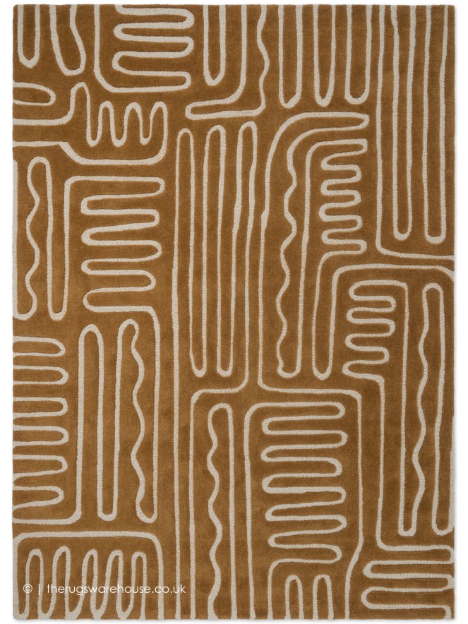Hollow Tan Rug - 7