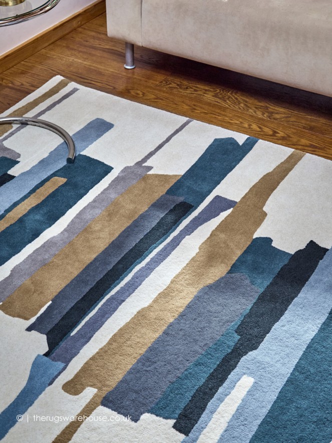 Zeal Indigo Rug - 3