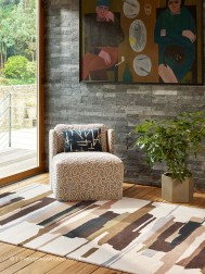 Zeal Taupe Rug - Thumbnail - 2