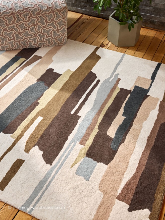 Zeal Taupe Rug - 3