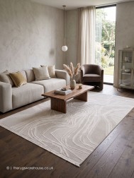 Endoume Beige Silver Rug - Thumbnail - 2