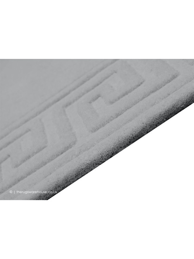 Vetrina Greek Key Silver Runner - 3