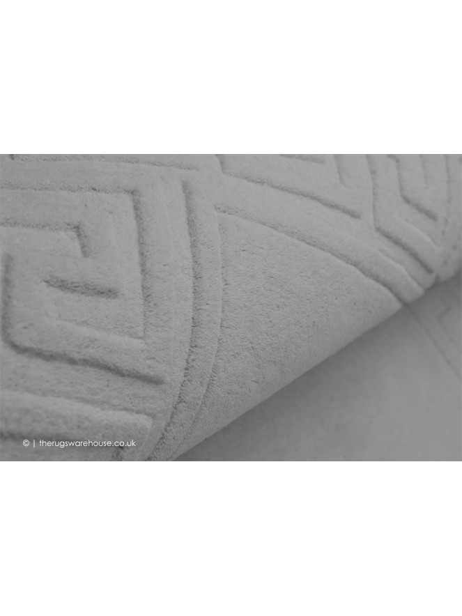 Vetrina Greek Key Silver Runner - 4
