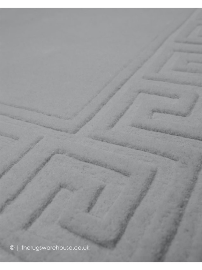 Vetrina Greek Key Silver Runner - 5