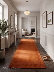 Vetrina Greek Key Rust Runner - Thumbnail - 2