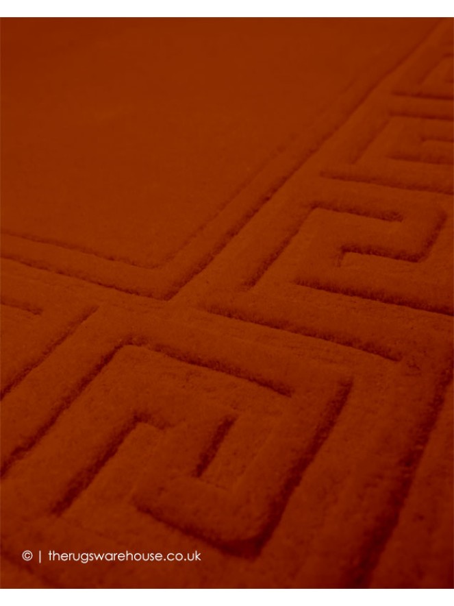 Vetrina Greek Key Rust Runner - 5