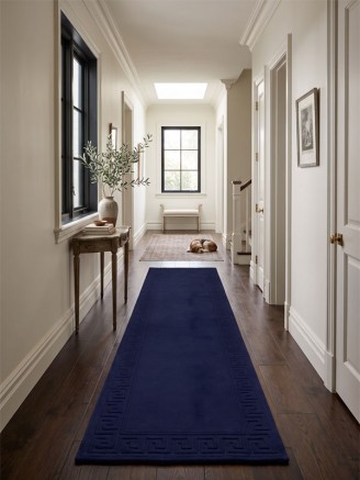 Vetrina Greek Key Navy