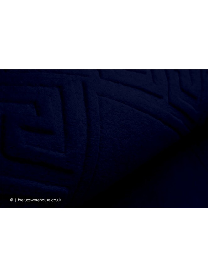 Vetrina Greek Key Navy Runner - 4
