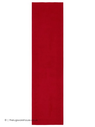 Vetrina Greek Key Red