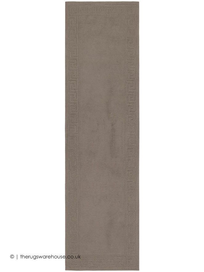 Vetrina Greek Key Taupe Runner - 7