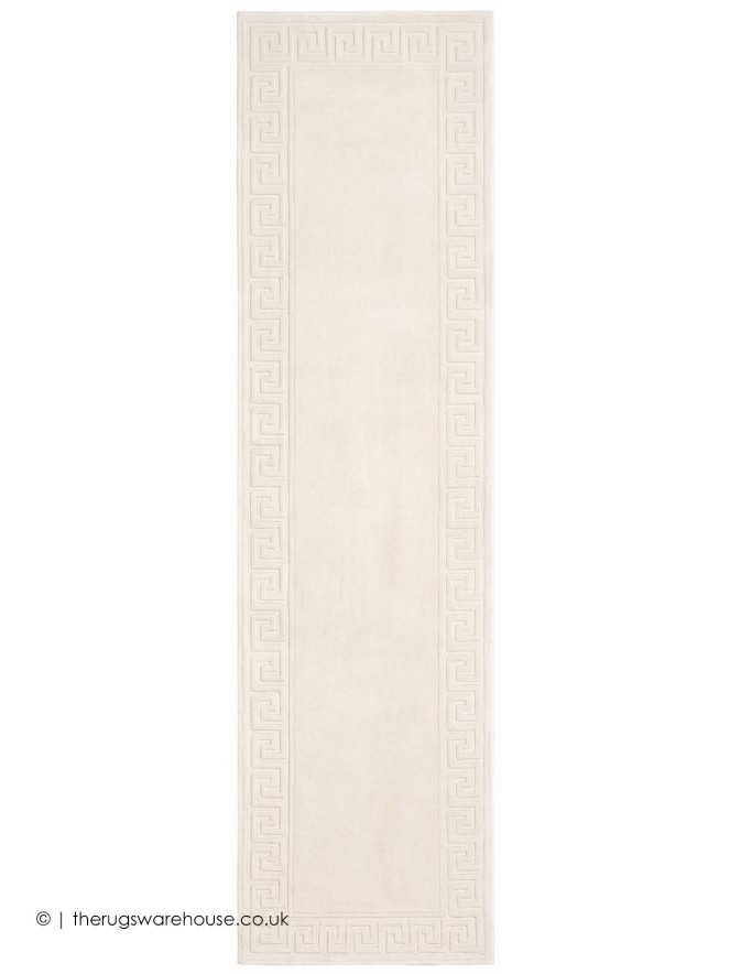 Vetrina Greek Key Cream Runner - 7