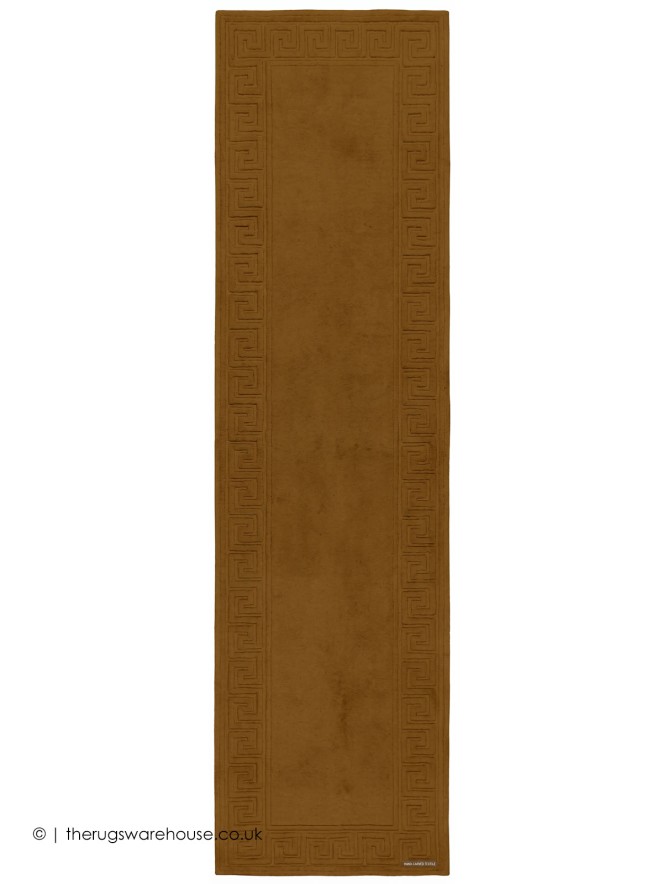 Vetrina Greek Key Gold Runner - 7