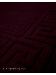 Vetrina Greek Key Aubergine Runner - Thumbnail - 5