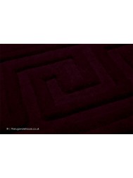 Vetrina Greek Key Aubergine Runner - Thumbnail - 6