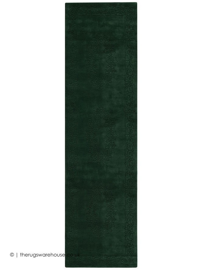 Royale Aubusson Green Runner - 6