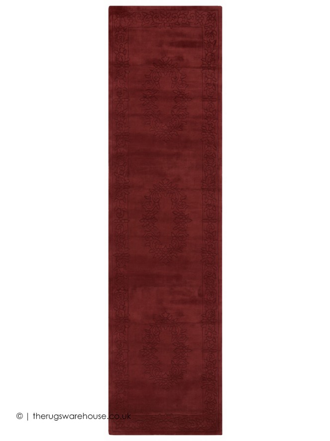 Royale Aubusson Rose Runner - 6