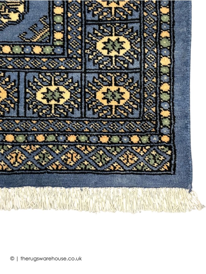 Bokhara Mid Blue Rug - 4