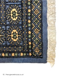 Bokhara Mid Blue Rug - Thumbnail - 5